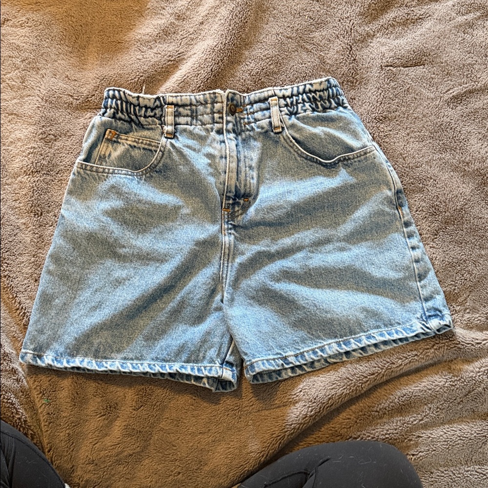 Vintage High Waisted Jean Shorts